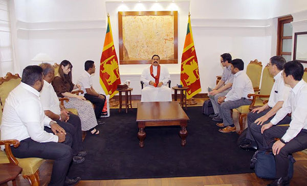 ශ්‍රී ලංකාව තුළ ආයෝජනය කිරීමට ජපානයේ ඉහළ පෙළේ ආයෝජකයින්ගේ කැමැත්ත