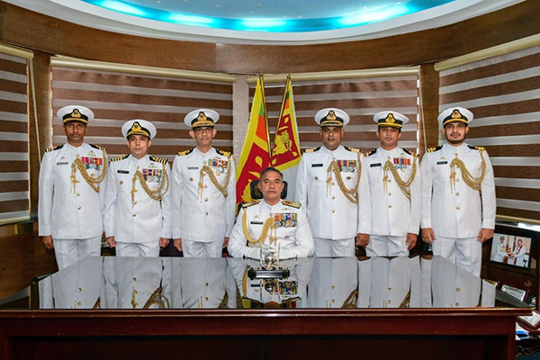 නාවික හමුදාධිපති වයිස් අද්මිරාල් පියල් ද සිල්වා අද්මිරාල් නිලයට උසස් කෙරේ