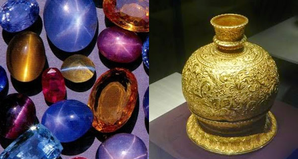 මැණික් මුට්ටියක් ගොඩගැනීමට ගිය පොලිස් කොස්තාපල්වරයෙකු ඇතුළු දෙදෙනෙකු අත්අඩංගුවට