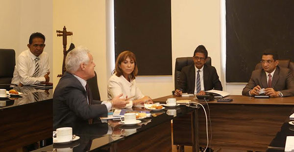 අධිකරණය හා යුක්තිය පසිදලීම පිළිබඳව සාකච්ඡාවක්