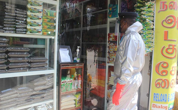 දුබුරු ගිරියෙන් කොවිඩ් ආසාදිතයකු