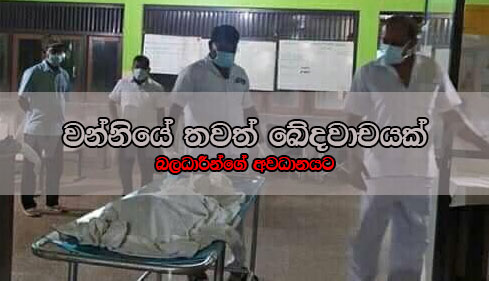 වන්නියේ තවත් ඛේදවාචයක් – බලධාරීන්ගේ අවධානයට