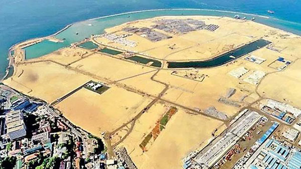 වරාය නගරයේ විශාලතම ඉදිකිරීම චයිනා හාබර් සමාගමට