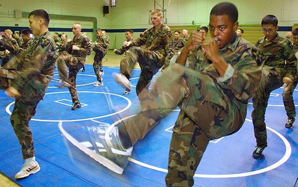 Military training