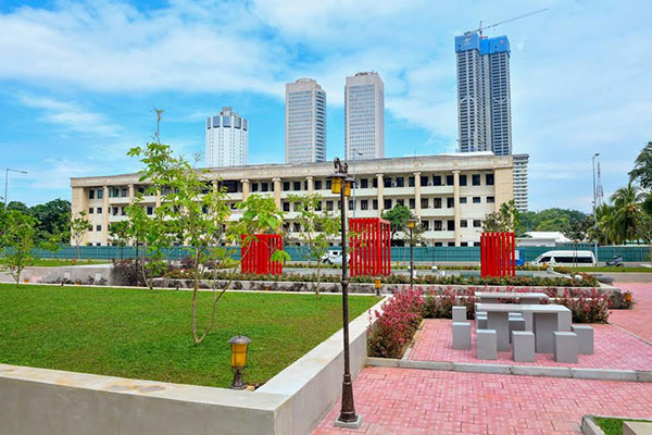 ගාලුමුවදොර ඉදිරිපස නාගරික වන උද්‍යානය ජනතා අයිතියට