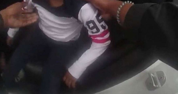 U.S. police beat five-year-old boy