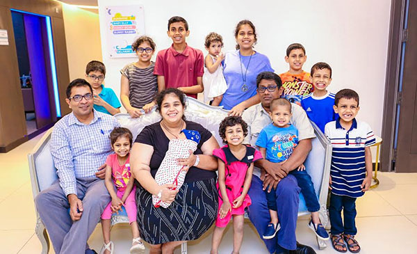 නයින්වෙල්ස් රෝහල එකම පවුලේ බිළිඳුන් 11 ට තිඹිරිගෙය වෙයි