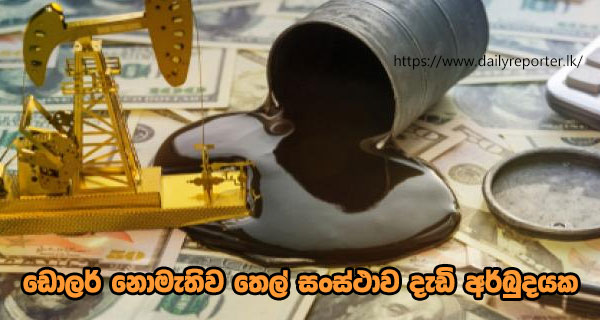 petroleum corporation in deep crisis without dollars in sri lanka