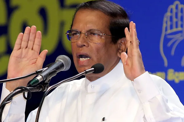 මෛත්‍රීපාලගෙන් නිවේදනයක්