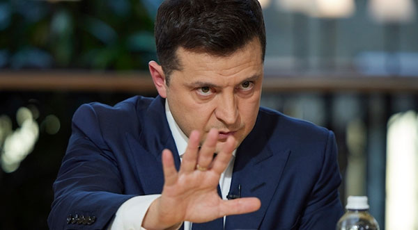 President of Ukraine Vladimir Selensky