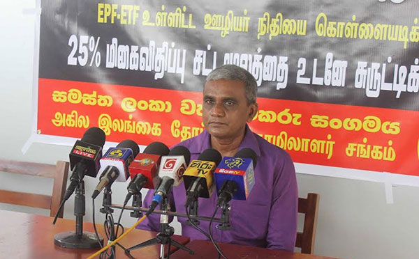 ඉදිරි මැතිවරණයේදි රජය පරාජය කිරිමටත් පියවර – සමස්ථ ලංකා වතුකම්රු සංගමය