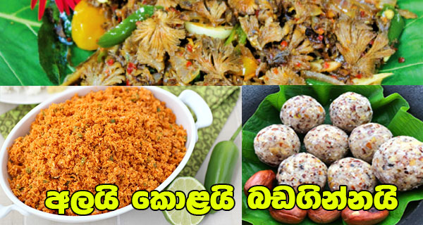 අලයි කොළයි බඩගින්නයි