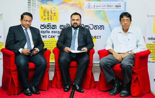 “We Can අපට පුළුවන්” සාමය සඳහා වූ ජාතික ව්‍යාපෘතියේ සමාරම්භක උත්සවය කොළඹදී