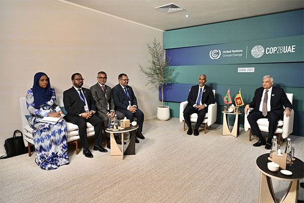 Discussions held on strengthening historic Maldives-Sri Lanka relations