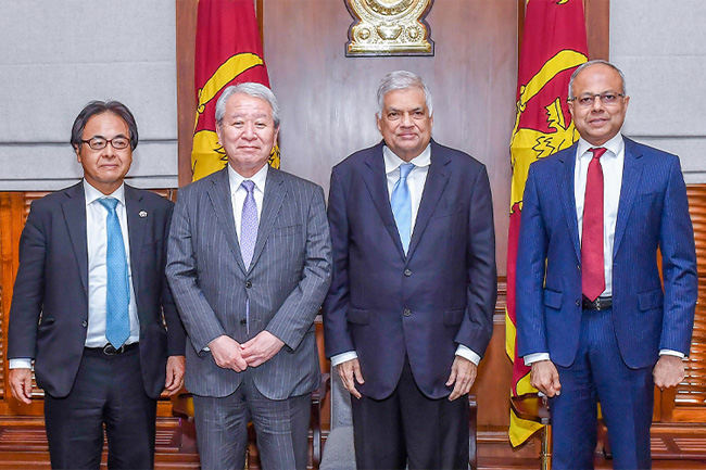 JICA chief and President Ranil discuss economic reforms, investment projects