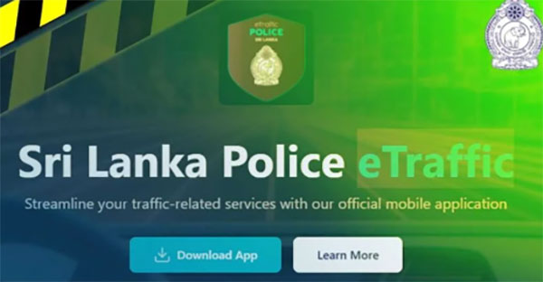 Sri Lanka Police launches e-Traffic mobile app to combat traffic violations
