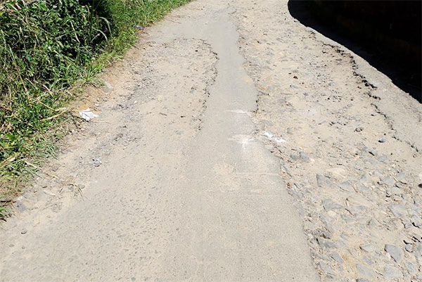 පොංනගර් මාර්ගය වසර කිපයක් පුරා අබලන් තත්වයේ